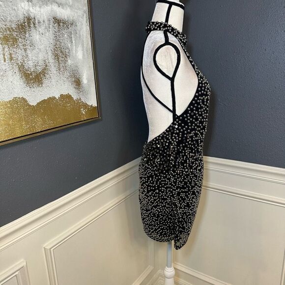 Retrofete Olivia Sequin Ombré Mini Dress - Picture 8 of 11